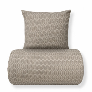In Style Sengetøj - Microfiber - Sandfarvet mønster