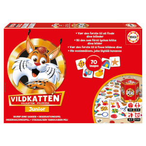 Vildkatten Junior 70 brætspil - Brætspil for de mindste