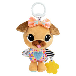 TOMY Lamaze Lovey the Pug Clip & Go sanselegetøj - Fra 0 mdr