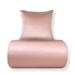 Nature By Borg Bambus dobbelt sengetøj 240x220 cm - 100% bambus - Rosa