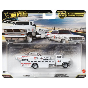 Hot Wheels Premium Team Transport med '61 Impala - 1:64