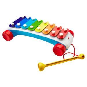 Fisher-Price xylofon med 8 tangenter og træksnor - 31 cm