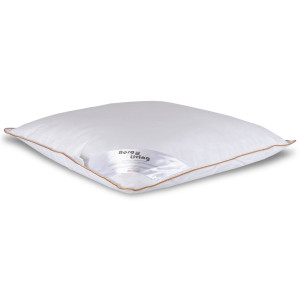 Borg Living Moskusdun hovedpude - Lav - 50x70 cm - 3 kamre hovedpude -