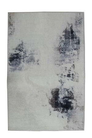 Nordstrand Home Gulvtæppe 140x200 cm - Løs tæppe med skridsikker bagside - Abstrakt design - Blødt tæppe fra  Dorte