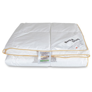 Borg Living Dobbelt sommerdyne - 240x220 cm - Med 100% gåsedun -  let King Size sommerdyne