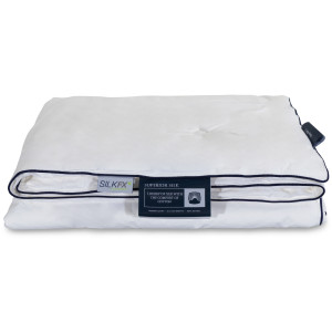 Nordic comfort Sval sommer dobbeltsilkedyne med 100% langfibret silke - 200x220 cm -  Superior
