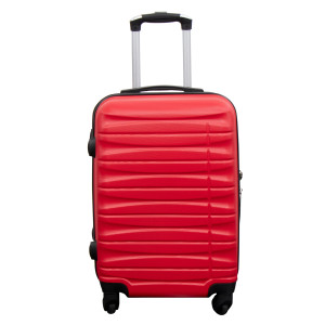Borg Living Kabinekuffert - Hardcase - Rød håndbagage kuffert tilbud