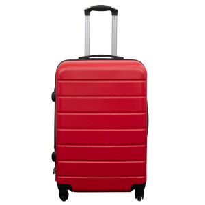 Borg Living Kuffert - Hardcase kuffert - Str. Medium - Rød - Praktisk rejsekuffert