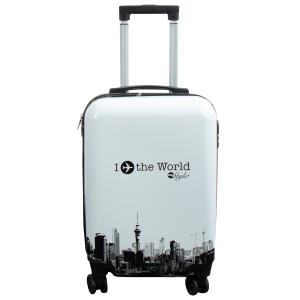 Borg Living Kabinekuffert - I Love The World hardcase kuffert - Eksklusiv rejsekuffert