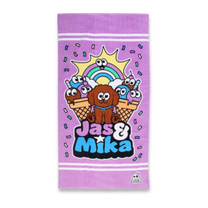 First Grade Jas & Mika Dreams håndklæde - 100% bomuld - Badehåndklæde 70x140 cm