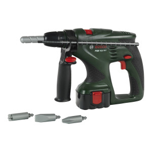 Bosch Borhammer med lys til børn - 25 cm -  legetøjsværktøj