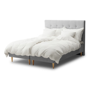 Nordstrand Home Boxmadras 160x200 cm - Prestige - 2 komfort lag - Inkl. topmadras og ben - Ekstra god støtte