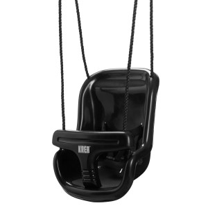 KREA Gynge med høj ryg - 50x36x24 cm - Sort