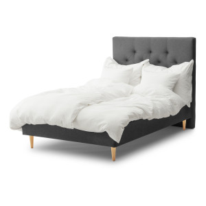 Nordstrand Home Boxmadras 120x200 cm - Favorit - Halvandenmandsseng Inkl. topmadras og ben - Ekstra komfort