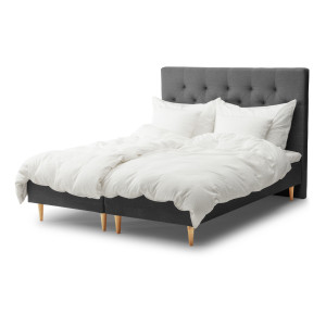 Nordstrand Home Boxmadras 180x200 cm - Favorit - Dobbeltseng Inkl. topmadras og ben - Ekstra komfort