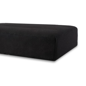 In Style Stræklagen 60x120 cm - Sort - Bomulds faconlagen til babymadras