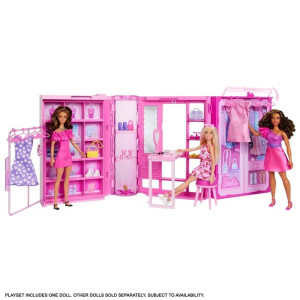 Barbie Style Fashion Fun drømmeklædeskab - inklusiv dukke