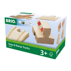 Stopklodser og ramper - 33385 - BRIO Tog