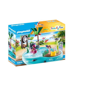 Sjov pool med vandpistol - PL70610 - PLAYMOBIL Family Fun