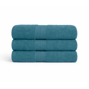 Nordstrand Home Bomulds håndklæde - 100% bomuld - 50x100 cm - Turkis