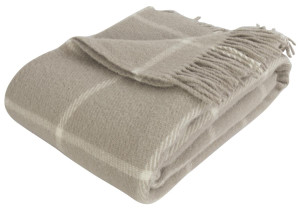 Arctic Ullpledd 130x200 cm - 100% ren ny ull - Thor Sand