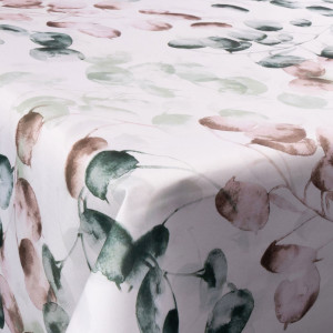 Borg Living Tekstil voksduk - 140 cm bred - Floral Branches - Voksduk med akrylbelegg