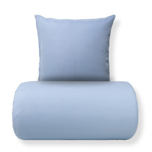 In Style Sengetøy - Microfiber - Ensfarget lyseblå
