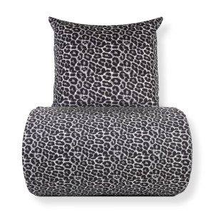 Borg Living Dobbelt sengetøy 200x200 cm - 100% bomull - Leopardprint