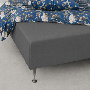In Style Strekklaken 180x200 cm - Mørkegrått frottélaken