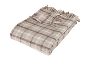 Arctic Ullpledd 130x200 cm - 100% ren ny ull - Axel sand