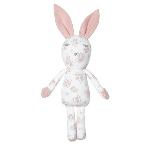 Müsli Kanin krammebamse - GOTS-certifierad ekologisk bomull - 25x40 cm - Balsam Cream -  By Green Cotton Sense bunny