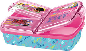 Licens Barbie matlåda - Barnmatlåda med 3 fack