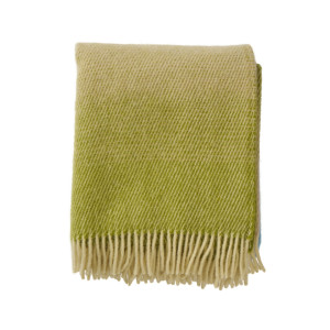 Klippan Ullpläd - 130x200 cm - 100% lammull - Aurora Greenish Blue