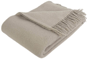 Arctic Ullpläd 130x200 cm - 100% ren ny ull - Solid Sand