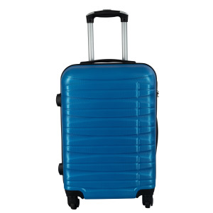 Borg Living Kabinväska - Hardcase - Blå resväska i handbagagestorlek erbjudande