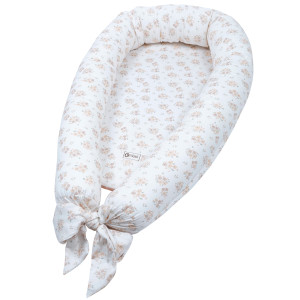 Müsli Babynest - OCS-certifierad bomullsbabyrede - Balsam Cream -  By Green Cotton