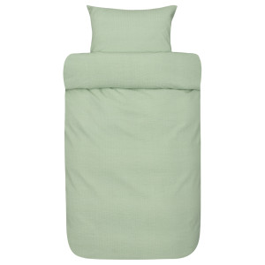Høie Of Scandinavia Dobbelt sänglinne 200x220 cm - Kreppsängkläder -  - Sol Sage Green