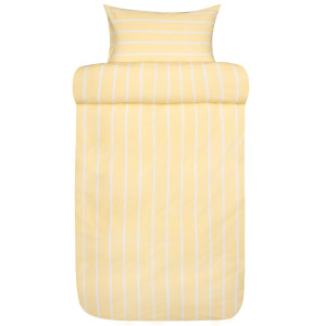 Bäddset 140x220 cm - 100% bomull - Høie of Scandinavia - Sander Yellow