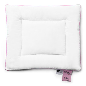 Nature By Borg Babykudde - Sidenskudde med 100% mjuk bambusvadd - 40x45 cm - Kvalitetskudde -