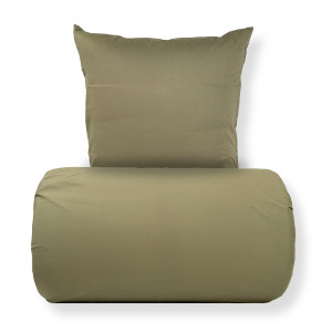 Nordstrand Home Dubbelt påslakan 200x220 cm - Stonewashed - Firm green