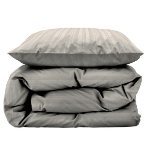 Södahl Dubbelt bäddset 200x220 cm - 100% damastvävd bomullssatin -  Noble - Beige