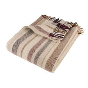 Arctic Ullpläd 130x200 cm - 100% ren ny ull - Bifrost Multi