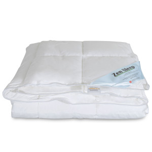 Zen Sleep Sommartäcke - Svalt fiberdunstäcke - Allergivänligt täcke - 150x210 cm -