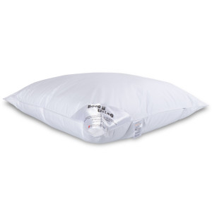 Borg Living SoftFeel kudde - Dunfiber huvudkudde - Reglerbar kudde - 60x63 cm - Allergivänlig kudde -