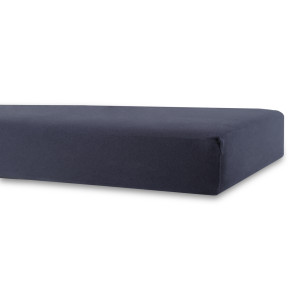 Nordstrand Home Lakan til barnevogn - 36x98 cm - mörkeblått formsytt lakan - 100% bomull - formsytt lakan til barnevognsmadras