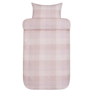 Dubbelt bäddset 200x220 cm - 100% bomull - Høie of Scandinavia - Elen Varm Rosa