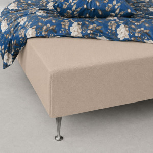 In Style Stretchlakan 90x200 cm - Beige frottélakan