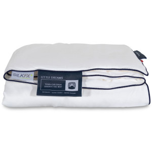 Junior silkedyne - Helårsjuniortäcke - 100% mullbärssilke - 100x140 cm - Nordic Comfort