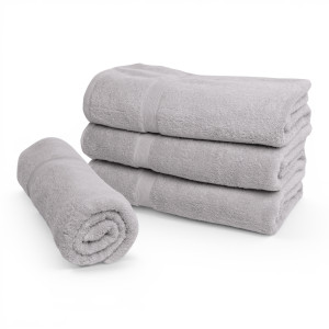 By Borg Ekologisk handduk - 100% GOTS-certifierad bomull - Badlakan 100x150 cm - Sand