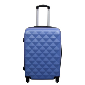 Borg Living Resväska - Hardcase - Storlek Medium - Diamant blå - Smart billig resväska